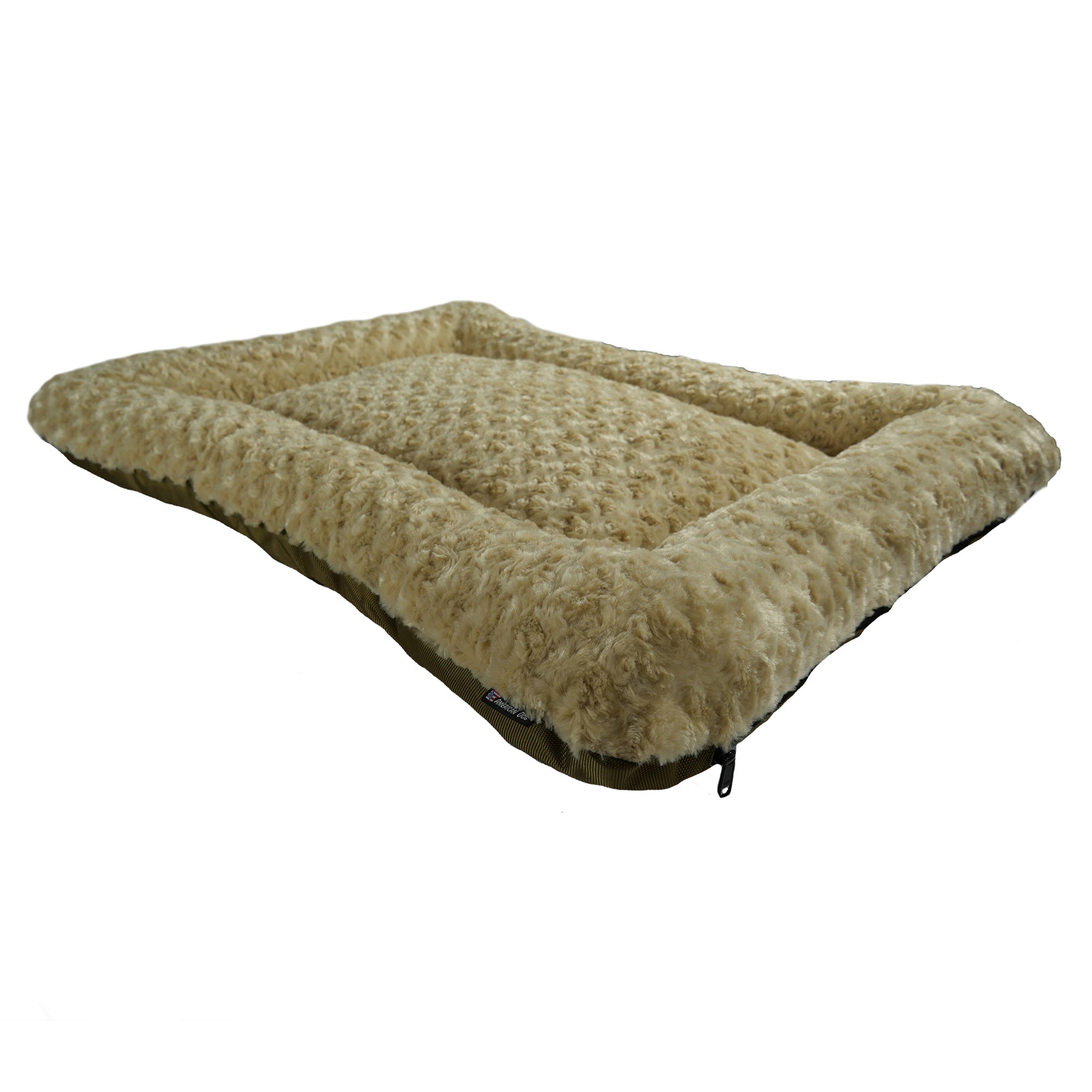 Dog Bed - Rectangle Bolstered Furvana™ 'Cloud'