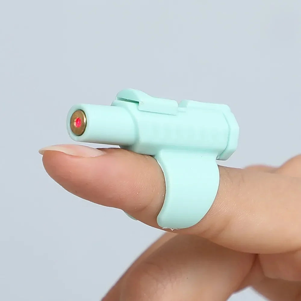 Noverlly Portable Mini Laser Cat Toy - Finger Sleeve Design for Interactive Play and Endless Fun